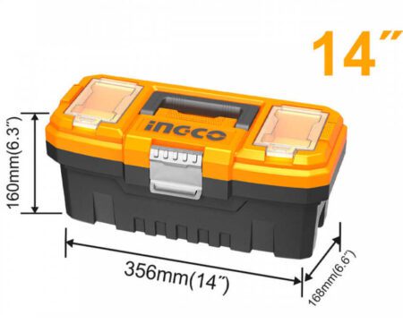 High-strength plastic tool box 14 ingco PBX1402