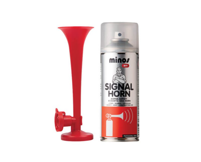 Gas signal horn